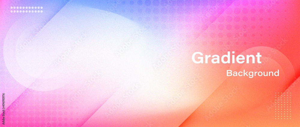 Fototapeta premium Abstract gradient background with grainy texture 