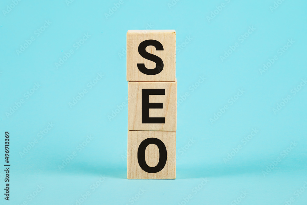 SEO, Search Engine Optimization ranking concept, the idea of promote traffic to website. SEO search engine optimization a word from wooden blocks SEO, Search Engine Optimization ranking concept, the idea of promote traffic to website. SEO search engine optimization a word from wooden blocks