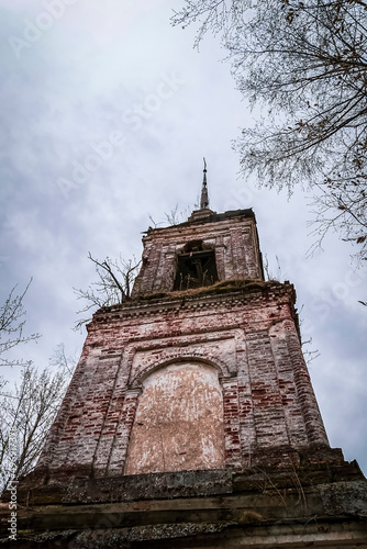 the bell tower of an old church