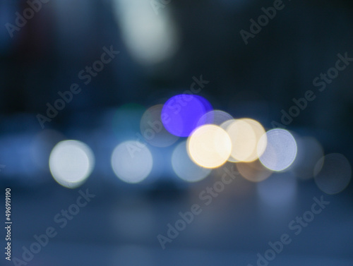 Lens-defocused lights creating rounded shapes or boké © MARIO MONTERO ARROYO