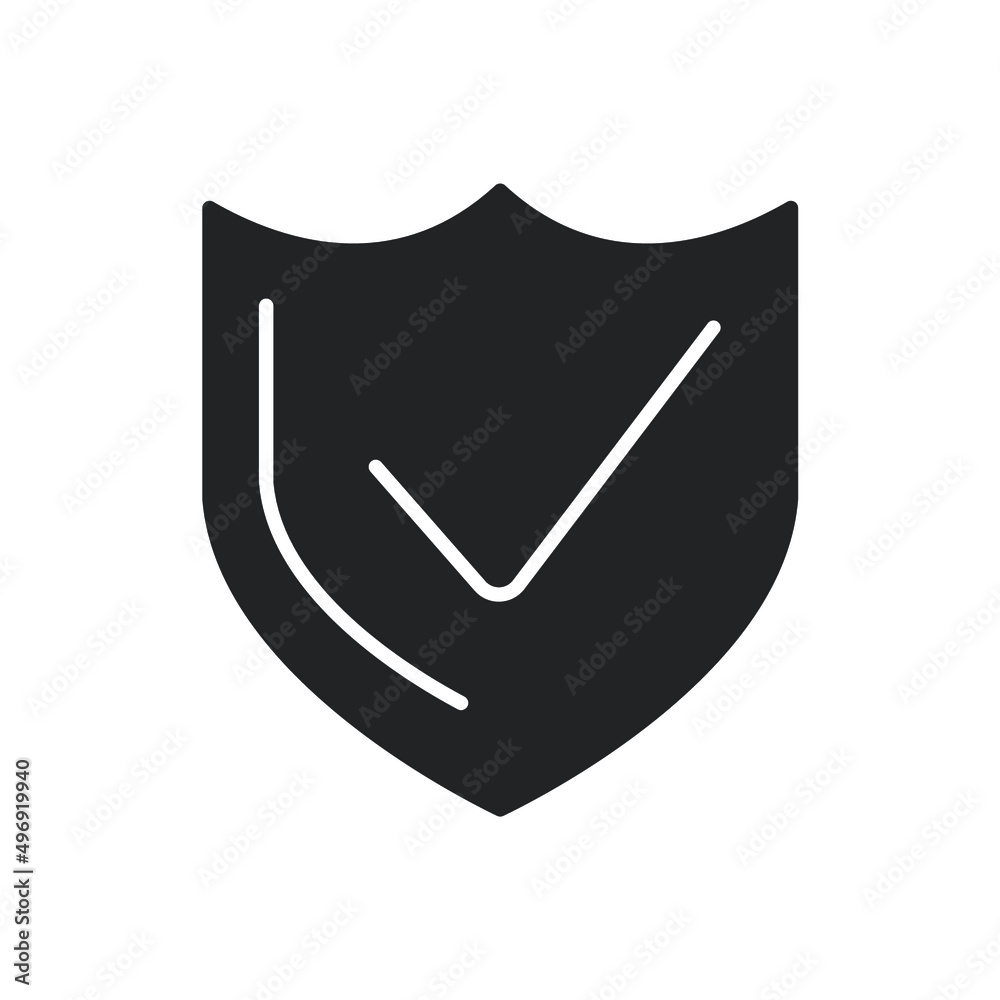 Protected icons symbol vector elements for infographic web Protected icons symbol vector elements for infographic web