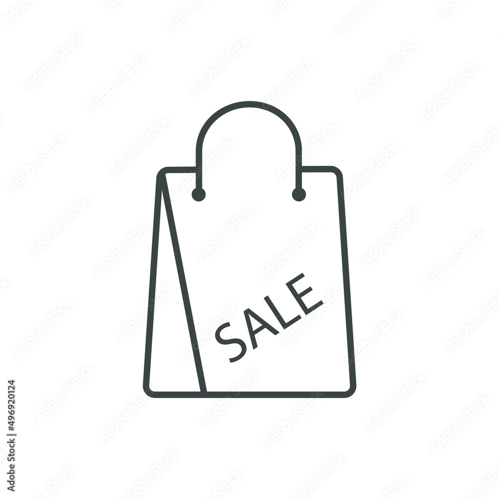 shopping bag icons symbol vector elements for infographic web shopping bag icons symbol vector elements for infographic web