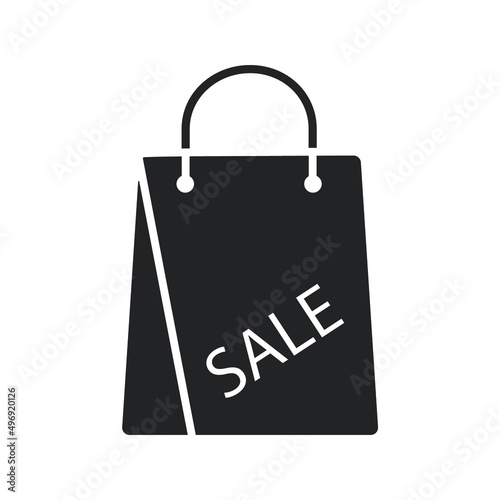 shopping bag icons symbol vector elements for infographic web