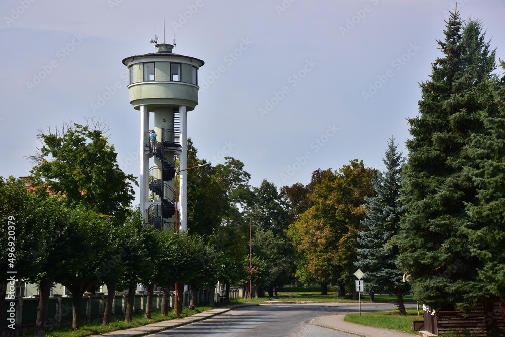 Waterworks observation tower in Kladruby nad Labem Waterworks observation tower in Kladruby nad Labem