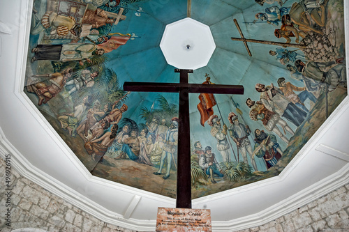 Magellan's cross monument on Cebu Philippines 20070402 photo