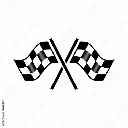 finish icon vector sign symbol isolated