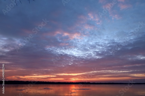 Fototapeta Naklejka Na Ścianę i Meble -  sunset over the sea
