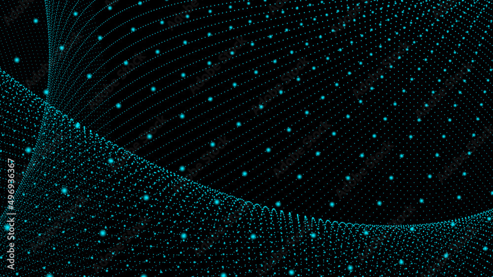 abstract colorful particle wave background animation. Abstract digital particle wave and light abstract background ,animation cyber or technology background. abstract colorful particle wave background animation. Abstract digital particle wave and light abstract background ,animation cyber or technology background.