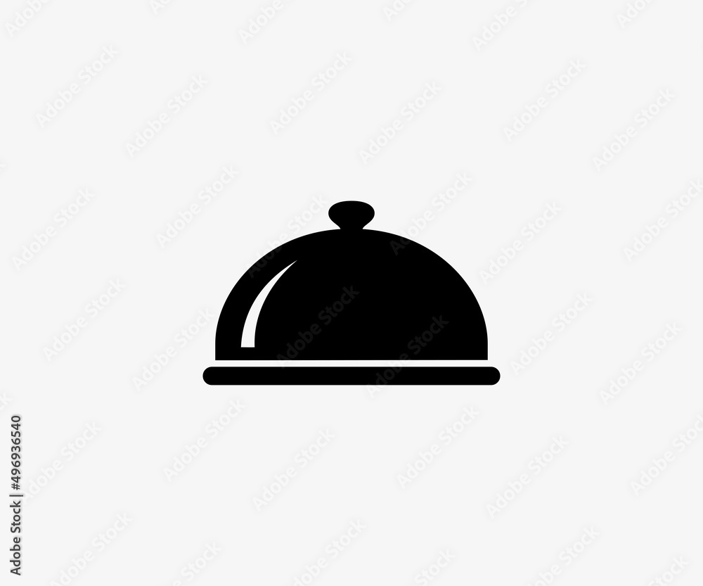 Restaurant Dish Dome Logo Template Illustration Design. Food Dish Dome Vector. Restaurant Dish Dome Logo Template Illustration Design. Food Dish Dome Vector.