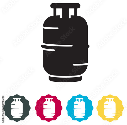 Cooking Gas Cylinder Icon