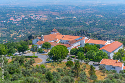 Convent of our lady of estrela in Marvao, Portugal photo