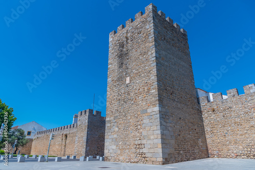 Fortification at Portuguese town Evora photo