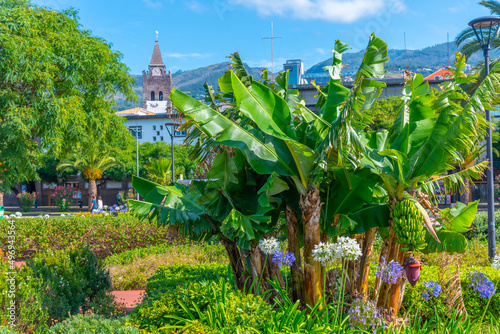Nelson Mandela park in Portuguese town Funchal