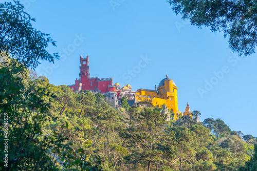 National Palace of Pena near Sintra, Portugal