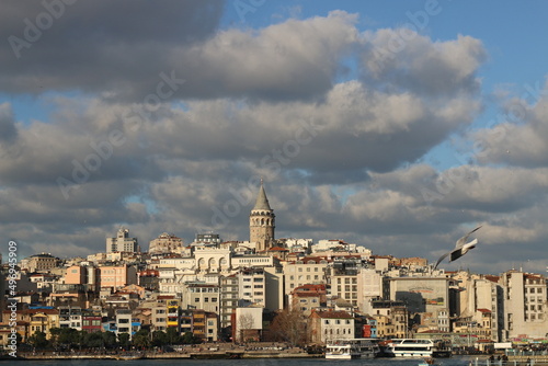 Istanbul and galata tower with its magnificent view © Emrah