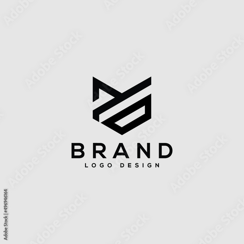 logo for company
concept creative logo Creative Initials Letters (MD)