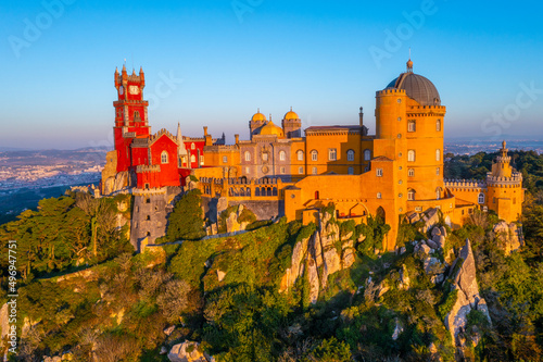 National Palace of Pena near Sintra, Portugal