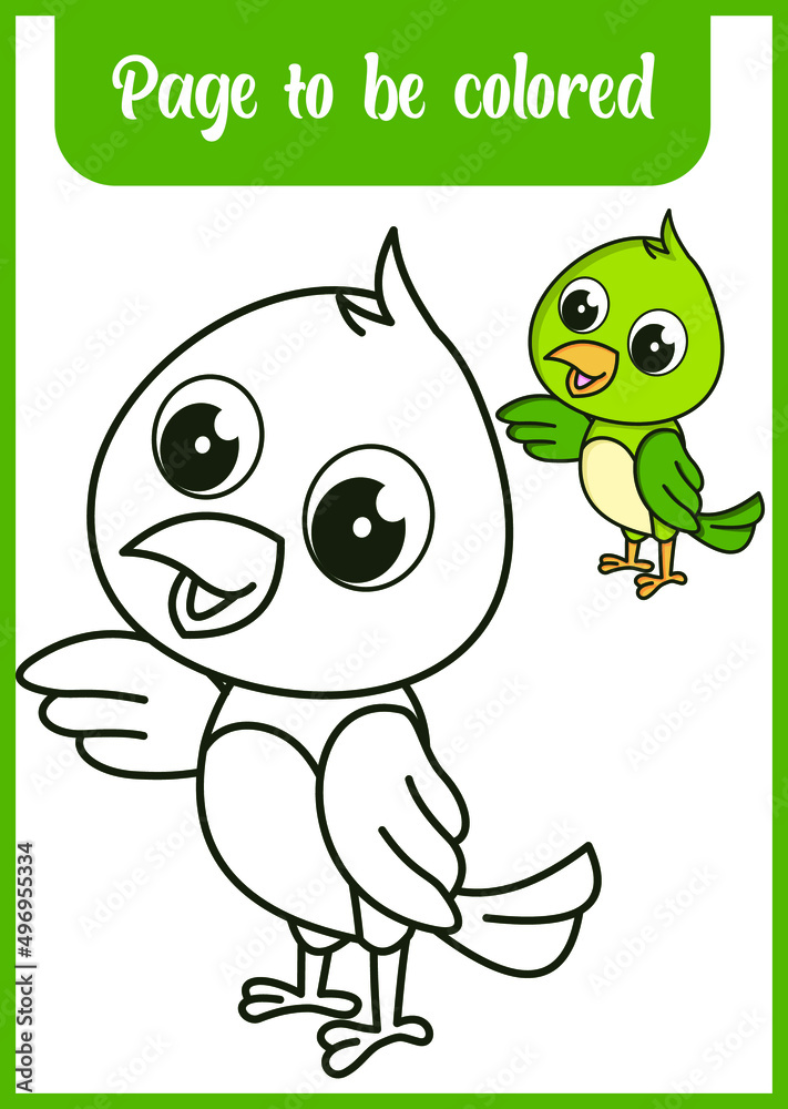 Obraz premium coloring page for kids