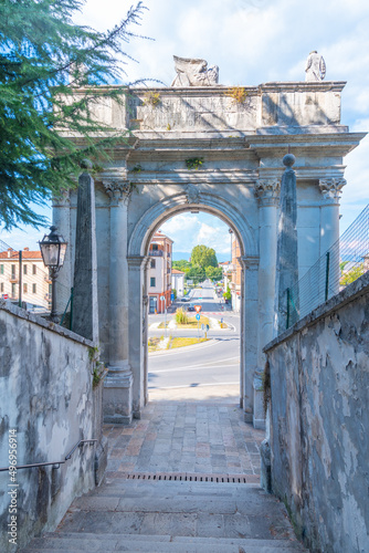 Arco delle Scalette in Vicenza, Italy photo