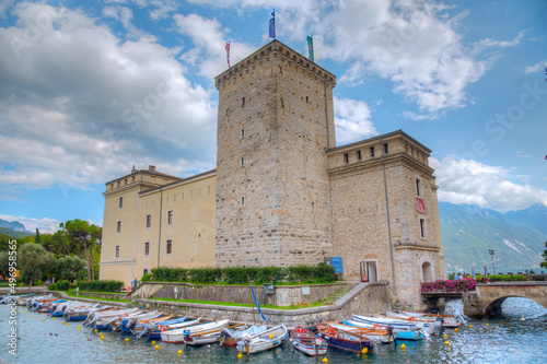 castle at Riva del Garda in Italy