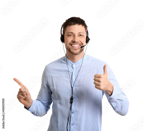 Consultant of call center i...