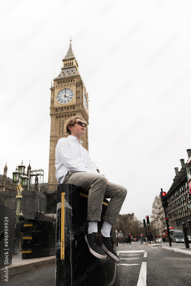 Obraz premium Tourist in London