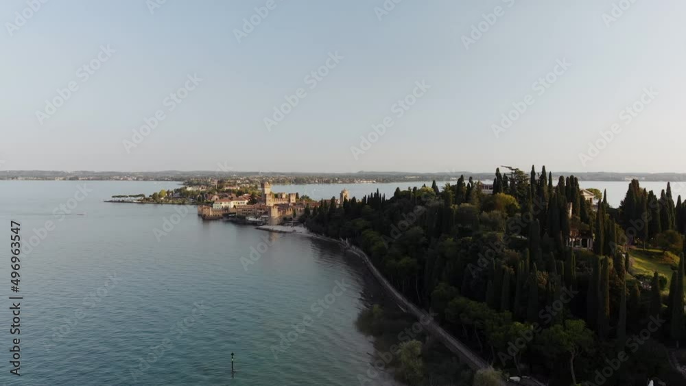 Coast in Tuscany, Italy - drone view Coast in Tuscany, Italy - drone view