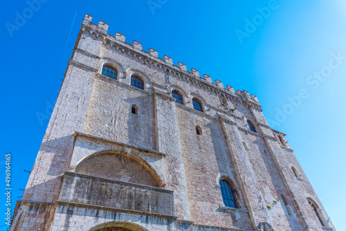 Palazzo dei Consoli in Italian town Gubbio photo