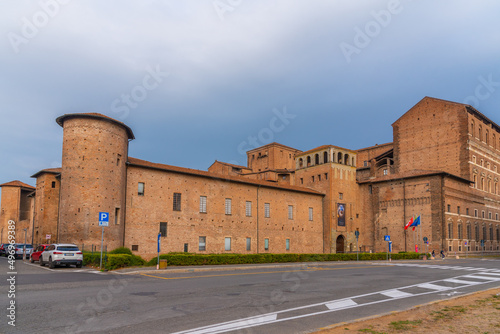 Palazzo Farnese in Italian town Piacenza