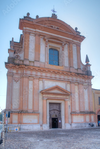 Church of San Barnaba in Mantua, Italy photo