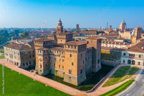 Castle of Saint George in Italian town Mantua