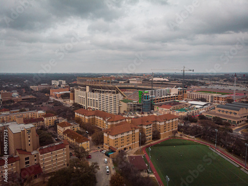 Downtown Austin Texas Capitol and Lake