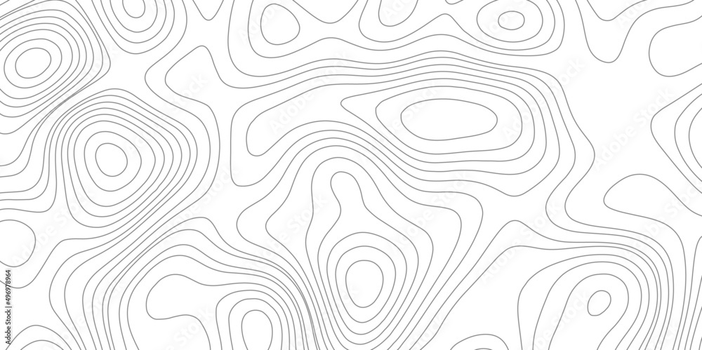 Topographic map patterns, topography line map. Vintage outdoors style. World map Template. Stock vector