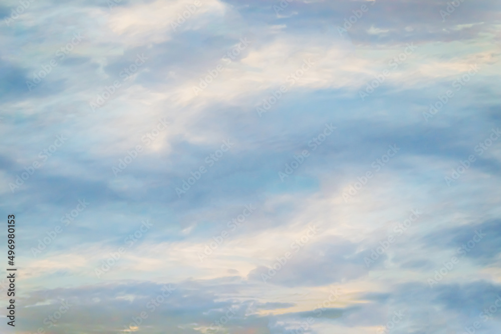 Soft Cloud sky subtle background pastel gradient color for sky cloud nature abstract background .	