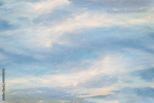 Soft Cloud sky subtle background pastel gradient color for sky cloud nature abstract background . 