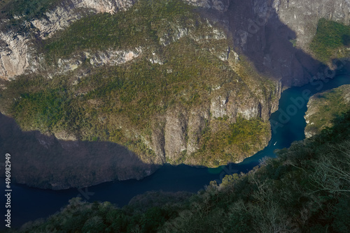 Canyon Sumidero in Chiapas, Mexico