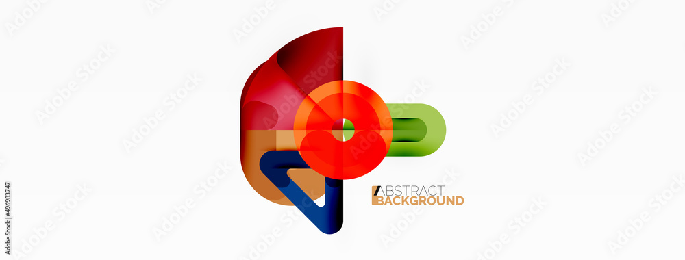 Creative geometric wallpaper. Circles, lines background. Business template for wallpaper, banner, background or landing Creative geometric wallpaper. Circles, lines background. Business template for wallpaper, banner, background or landing