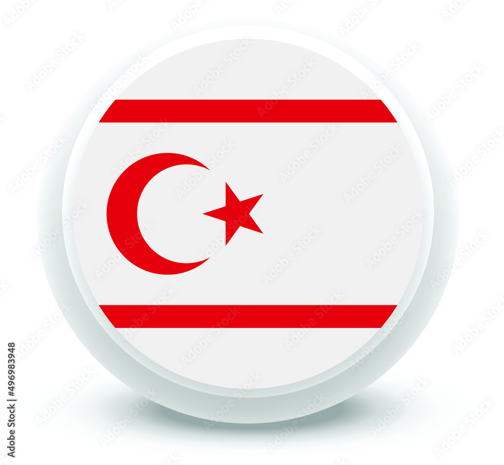 Obraz premium northen cyprus Flag Vector