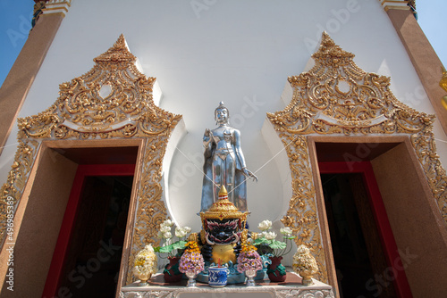 Wat Phra Phut Saiyat Temple or Wat Phra Norn Temple, Petchaburi Province, Thailand photo