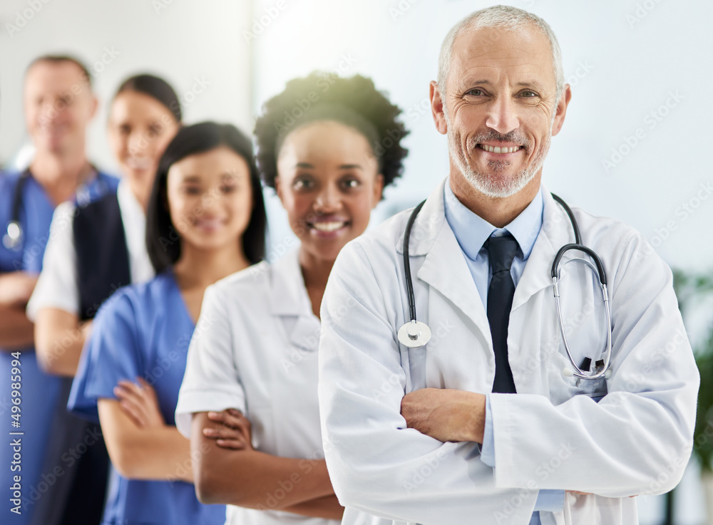 Your health is of the utmost importance. Shot of doctors in a hospital. Your health is of the utmost importance. Shot of doctors in a hospital.