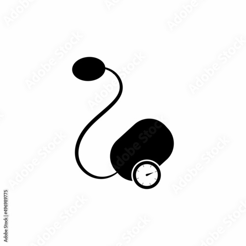 Medical mechanical tonometer icon vector