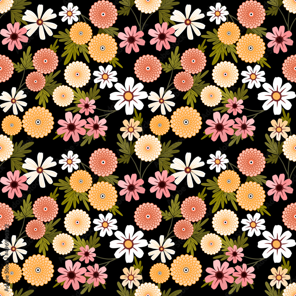 seamless floral pattern seamless floral pattern