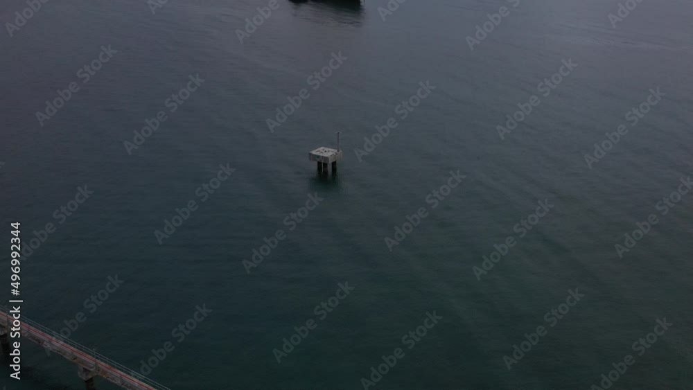 4k(24fps) View of an old ship run aground near shore 4k(24fps) View of an old ship run aground near shore