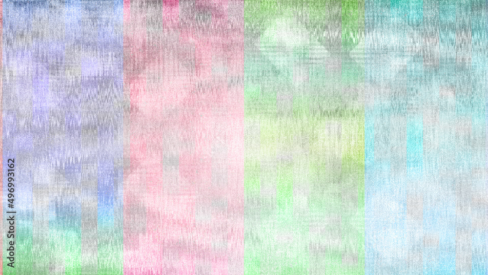 Fototapeta premium Abstract glitch art background image.