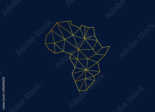 Africa geometric art Design