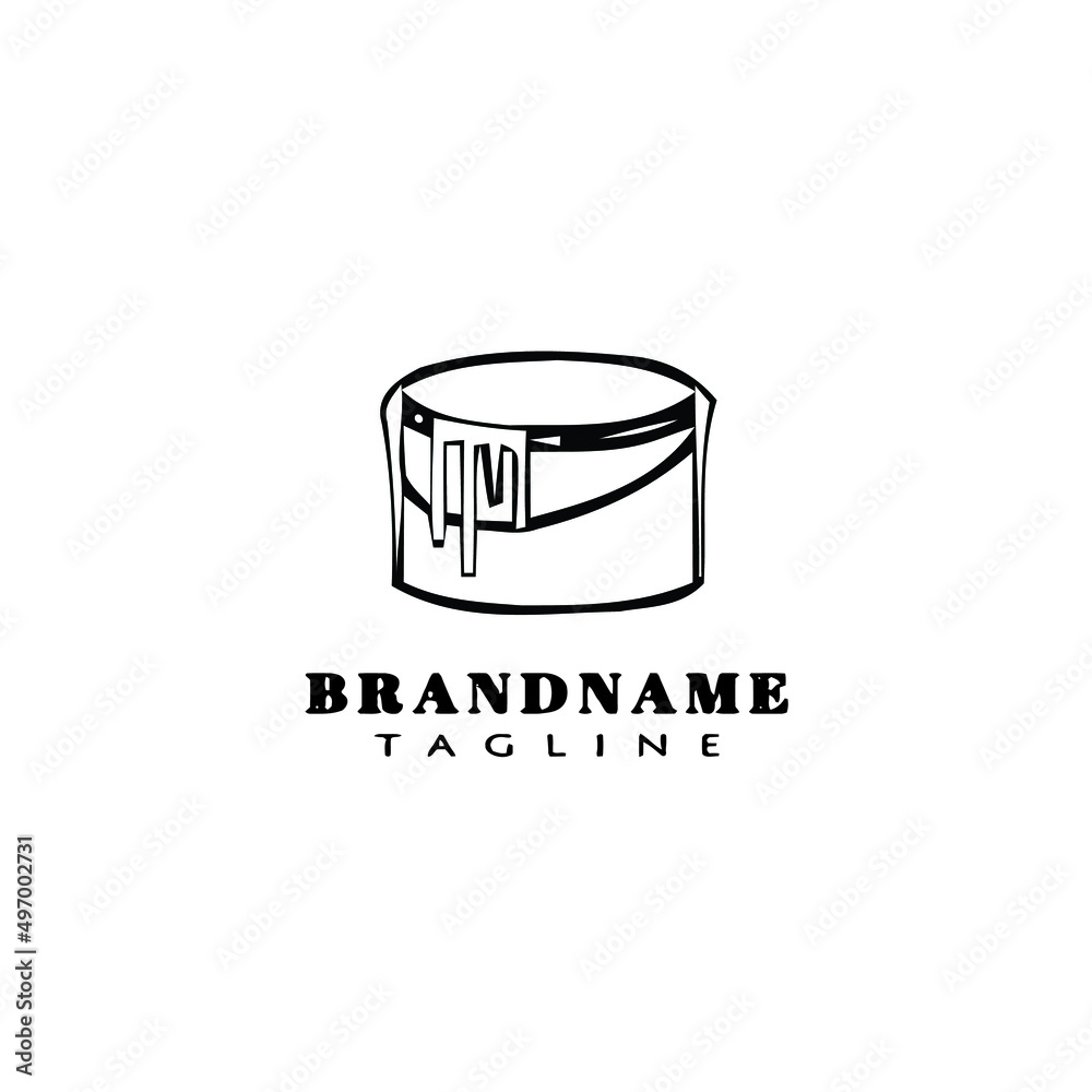 paint bucket logo cartoon icon design vector illustration