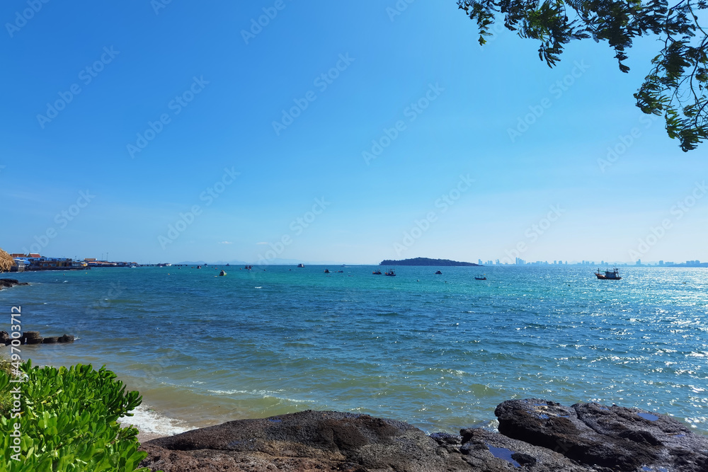 tropical beach and blue sky in nature tropical beach and blue sky in nature