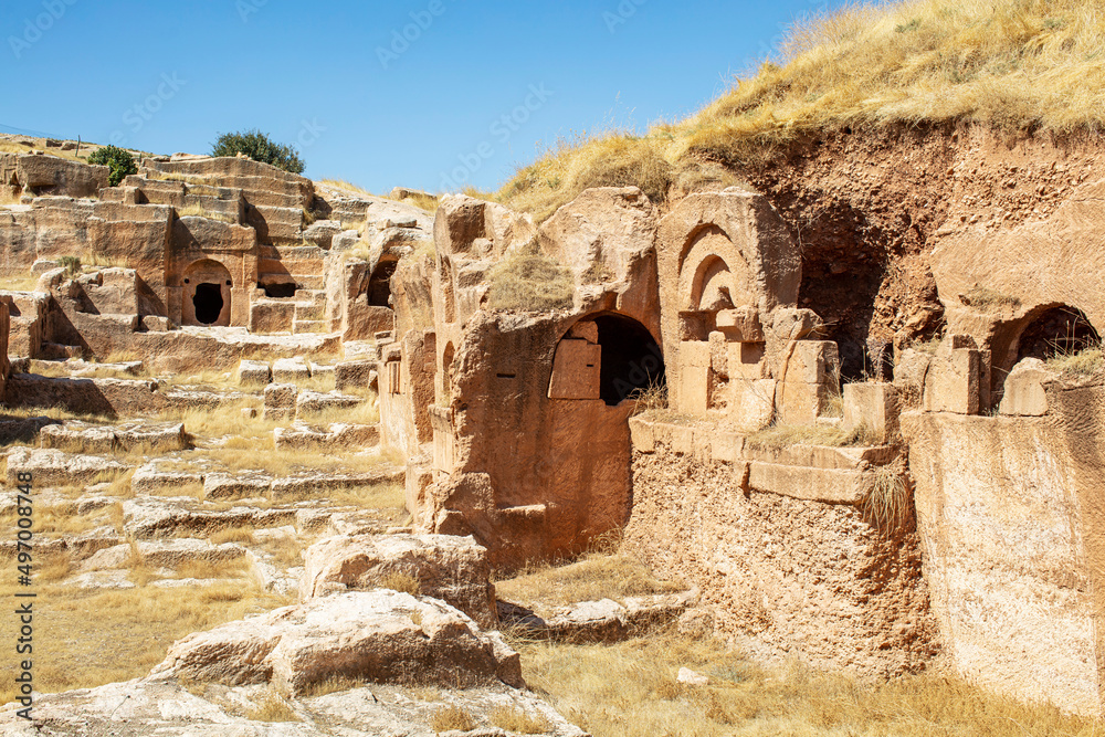 Mardin, Dara Ancient City. Mesopotamia. Mardin, Turkey. Dara Ancient City, one of the most important settlements of Mesopotamia.