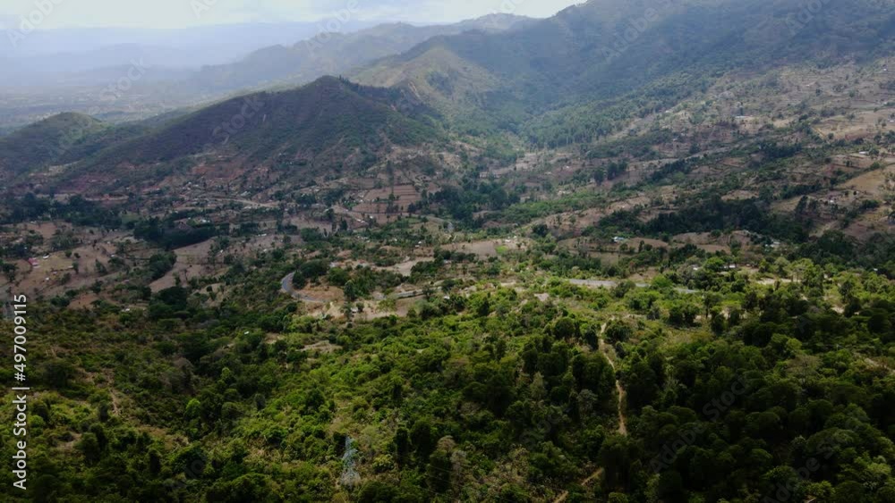 Aerial drone view of the West pokot chapalleria mountains- kenya. Aerial drone view of the West pokot chapalleria mountains- kenya.