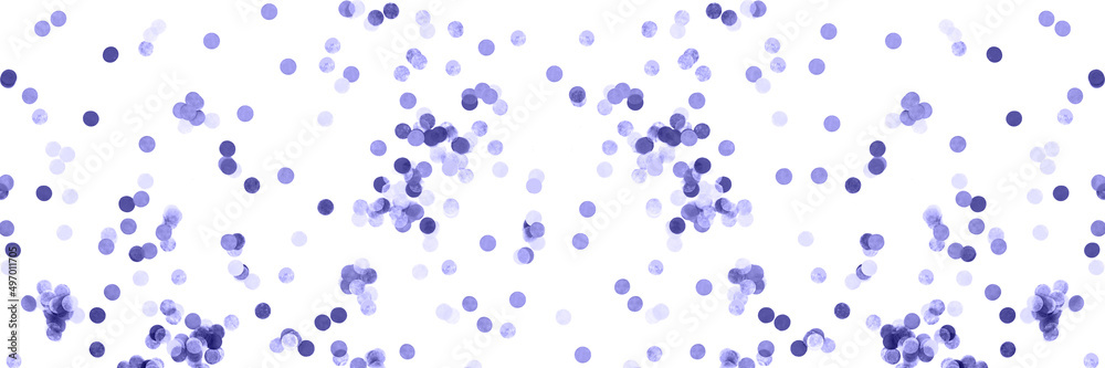 Banner with purple confetti background. Flat lay style. Banner with purple confetti background. Flat lay style.